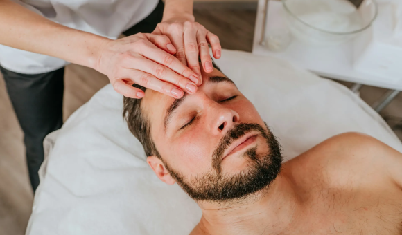 Carolinas Faces mens laser hair removal treatment on facial hair